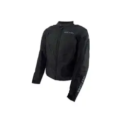 GENERICO - CHAQUETA PARA MOTO DAMA RICHA BUSTER MESH NEGRA TALLA DS