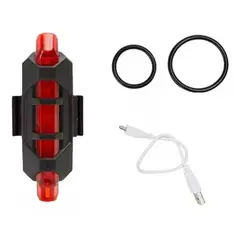 SEISA - Luz Led Trasera Para Bicicleta Recargable Usb
