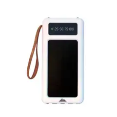 GENERICO - Power Bank 4 En 1 Carga Solar 20000 Mah An-38