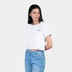 CIAMPINO - Crop Top Angel - Blanco