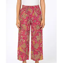 YOGA & GYM - Pantalon Palazzo Ancho Estampado Pasleys