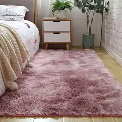 HOME - Alfombra Grande Palo de rosa Peludo para sala 200x150cm Decoracion