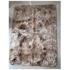 HOME - Alfombra Grande Beige Peludo para sala 200 x 150cm Decoracion Hogar