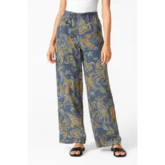 YOGA & GYM - Pantalon Palazzo Ancho Estampado Pasleys