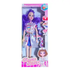 GENERICO - Muñeca Doctora Juguete Bata Niñas Interactivo