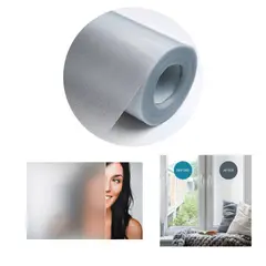 GENERICO - Película Vidrio Ventanas 75cm x 4mts Privacidad Vinilo Frost
