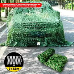 COMPRALOENCASA COM - Red Ghillie Camuflaje Militar Malla Protección Caza CENC-030