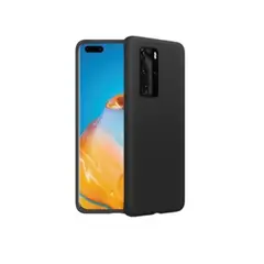 GENERICO - Funda Silicone Case Negro Para Huawei P40 Pro