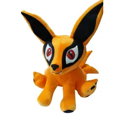 NACIONAL - Peluche Kurama Naruto Zorro De Las 9 Colas Kyubi 40cm Anime