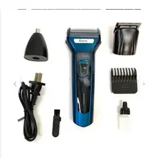 GENERICO - Afeitadora Barbera Peluquera Patillera 3 en 1 Barba y Nariz Gm 566