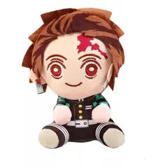 NACIONAL - Peluche Tanjiro Kamado Demon Slayer Kimetsu No Yaiba 21 CM
