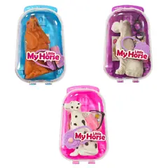 GENERICO - Perrito Perro Accesorios Sticker Juguete Niñas Maleta X 3uni