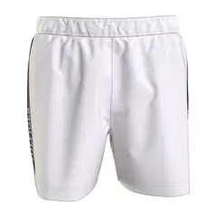 TOMMY HILFIGER - Pantaloneta De Baño Blanca Hilfiger Flag