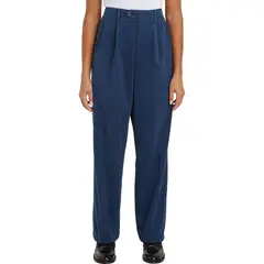 TOMMY HILFIGER - Pantalón azul chino amplio de pierna recta