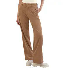 LEONISA - Pantalón tipo corduroy bota recta
