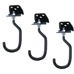 ICETOOLZ - Kit 2 Ganchos Bicicleta Pared O Madera Soporte Organizador