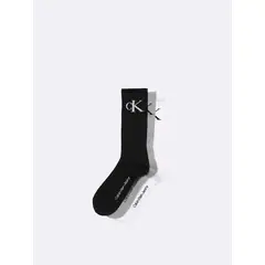 CALVIN KLEIN - Pack negro de 3 medias largas archive