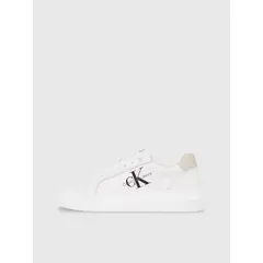 CALVIN KLEIN - Tenis blanco chunky cupsole laceup