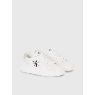 CALVIN KLEIN - Tenis blanco chunky cupsole laceup