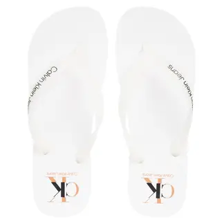 CALVIN KLEIN - Sandalias blanco con logo