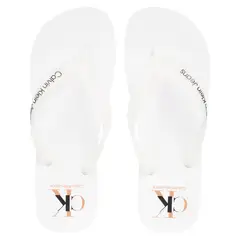 CALVIN KLEIN - Sandalias blanco con logo