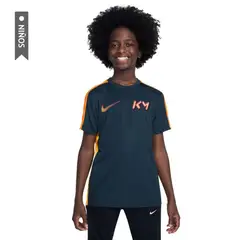 NIKE - Camiseta Kylian Mbappé Niño-Azul