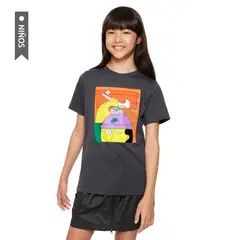 NIKE - Camiseta Sportswear Niño-Negro