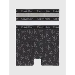 CALVIN KLEIN - Pack gris de 3 bóxers brief para niño