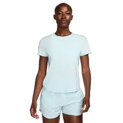 NIKE - Camiseta Uno Clásico Mujer-Celeste