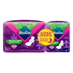 NOSOTRAS - Oferta Toallas Higienicas Buenas Noches X 14