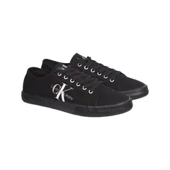 CALVIN KLEIN - Tenis negro essential vulcanized