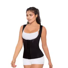 FORMAS INTIMAS - Chaleco Mujer Negro FI 88271