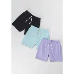 MARKETING PERSONAL - Bermuda Paq X3 Infantil Multicolor Mp 1950