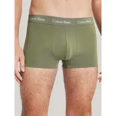 CALVIN KLEIN - Pack negro de 3 boxer trunk - cotton strech