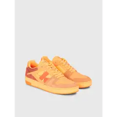 CALVIN KLEIN - Tenis amarillo de ante