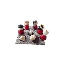 GENERICO - PESEBRE MINIATURA DE 8 PIEZAS DE 4 CMS DE ALTO