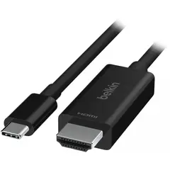 BELKIN - Cable USB-C A Hdmi 2.1 Belkin, 8k De 2m Negro