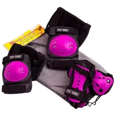 SPORT RUNNER - Kit Proteccion Patinaje Coderas Rodilleras Y Antifracturant