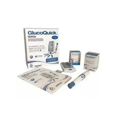 GLUCOQUICK - Combo Glucómetro G30a 50 Tirillas + 50 Lancetas
