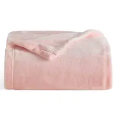 GENERICO - Cobija Manta Cama Doble 190x220 cm rosado