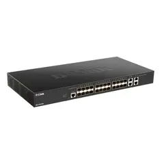 D LINK - Switch Administrable DXS-1210-28S 24 Puertos 10 Gigabit SFP+