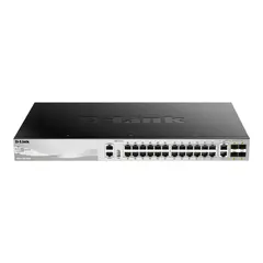 D LINK - Switch DLINK DGS-3130-30S 24 SFP + 2 10G Base-T + 4 10G SFP+