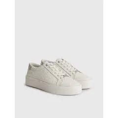 CALVIN KLEIN - Tenis multicolor con plataforma y monograma