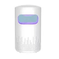 GENERICO - Lampara Led Trampa Mata Mosquitos Zancudos Usb