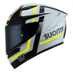 SUOMY - CASCO TRACK 1 97 GRIS VERDE BRILLANTE S