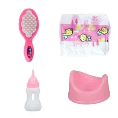 GENERICO - Muñeco Bebe Vestido Margarita Pañal Vacinilla Juguete Niñas
