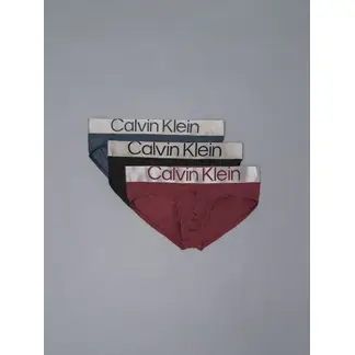 CALVIN KLEIN - Pack de 3 Calzoncillos - Steel Microfibra