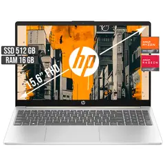 HP - PORTATIL AMD RYZEN 7-7730U SSD 512GB RAM 16GB LED 15,6 FULL HD
