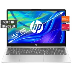 HP - PORTATIL AMD RYZEN 7-7730U SSD 2TB RAM 32GB LED 15,6 FULL HD