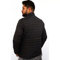 GENERICO - Chaquetas para hombre acolchada e impermeable color negro_.